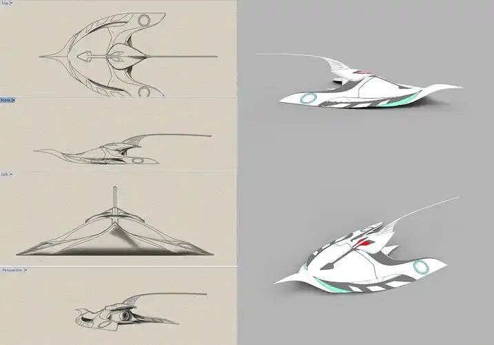 鳐鱼——概念飞行器设计