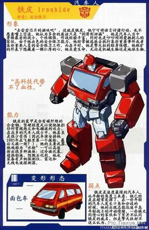 变形金刚人物介绍-带图-博派-持续更新( 转载)