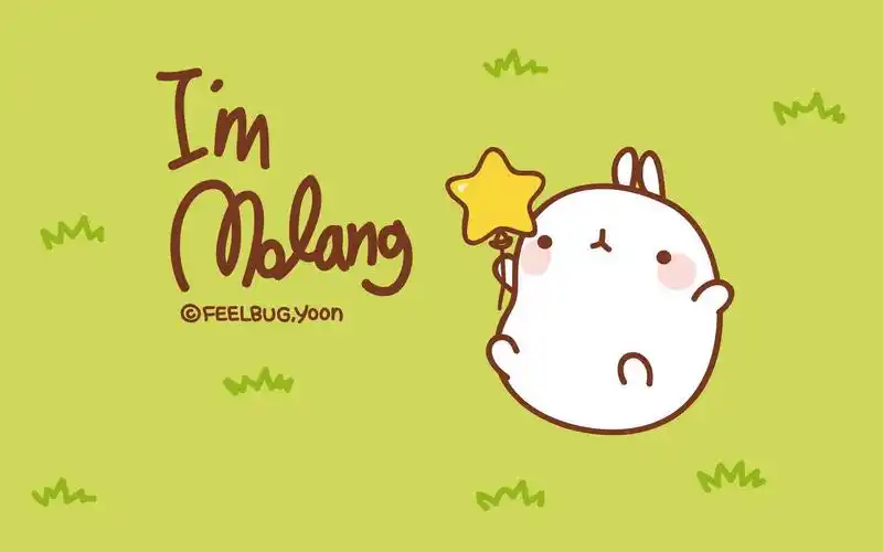 韩国可爱胖乎乎卡通兔子壁纸卡通壁纸可爱壁纸兔子壁纸韩国卡通壁纸