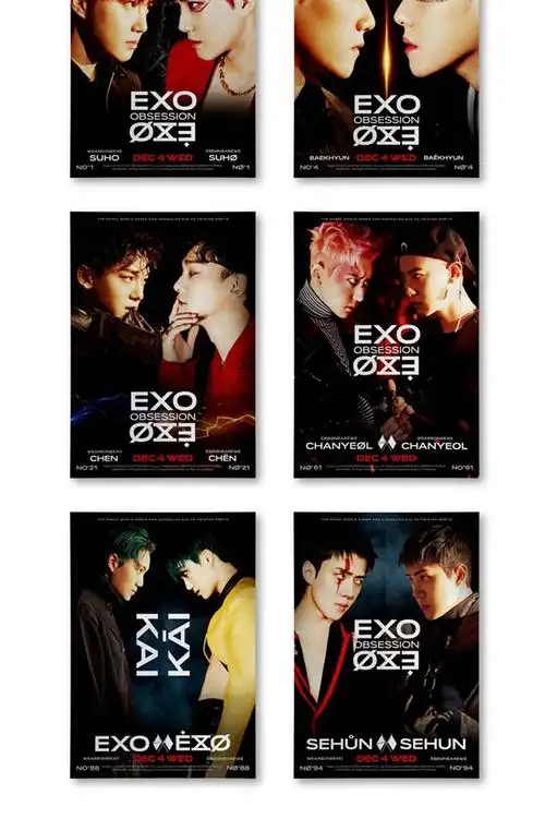 exo正规6辑obsession专辑六辑obsession特别版