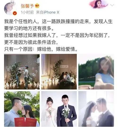 张馨予老公资料张馨予老公有钱吗