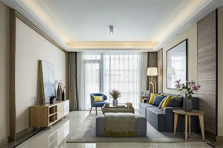 简约风格客厅装饰图 房子装修简约风格客厅