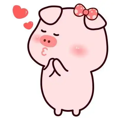 萌猪头像简笔画猪头像卡通简笔画图片大全猪头像简笔画可爱小猪头像简