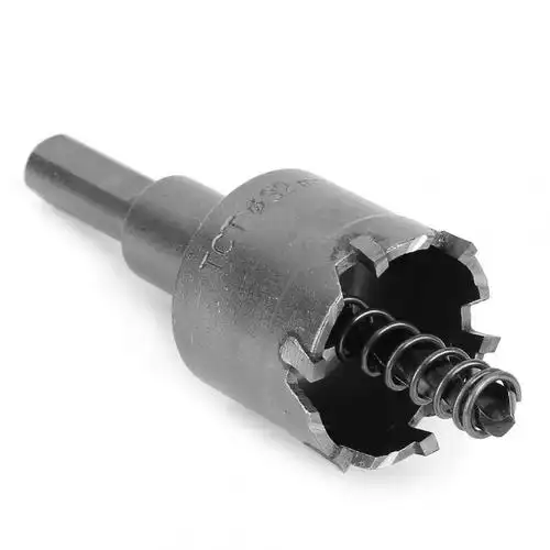 定制硬质合金开孔器 不锈钢开孔器 金属管道钢板钨钢开孔钻头12-100mm