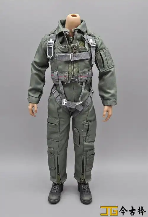 威龙飞行员组件胸挂作战连体衣军绿空军dml1美军兵人专区