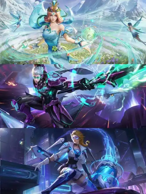 王者荣耀s29赛季战令皮肤特效建模海报