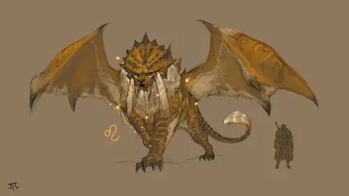 怪物猎人风格的12星座怪物