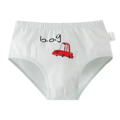 瑁恩瑁爱男童三角裤男孩子精梳棉内裤盒装