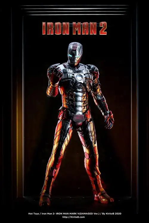 【模玩摄影】全网最还原的ht战损钢铁侠mk5