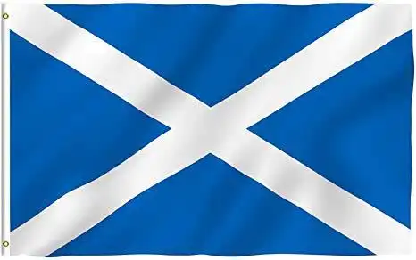 【跨境专供】苏格兰国旗 现货批发90*150cm 3*5ft scotland flag