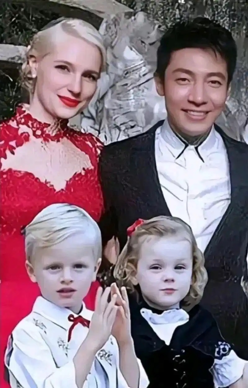 撒贝宁老婆李白的基因太强大了!