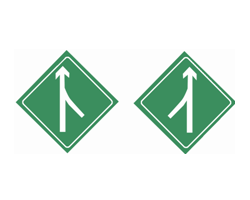 4,特别要注意从其他行车道合流驶来的车辆,应相互礼让,不得争道抢行.