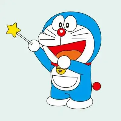 机器猫头像高清图片