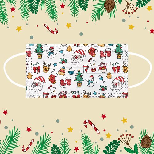 可爱时尚亲子大人儿童卡通图案可爱高颜值儿童口罩6-12岁医用独立包装