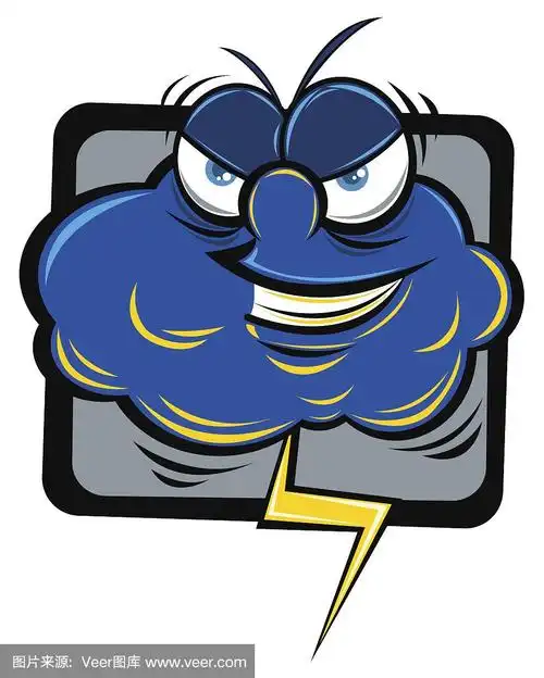 卡通闪电