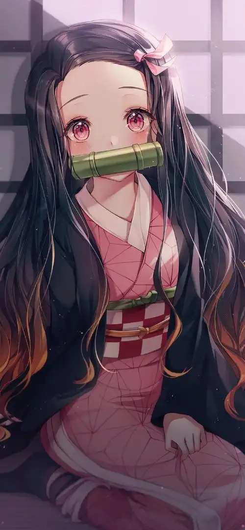 祢豆子鬼灭之刃动漫高清手机壁纸