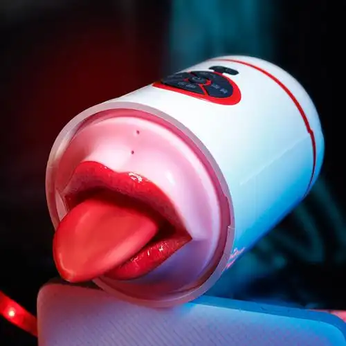 久爱飞机杯全自动旋转震动男性炮机舌舔插抽夹吸可出水男用自慰器多国