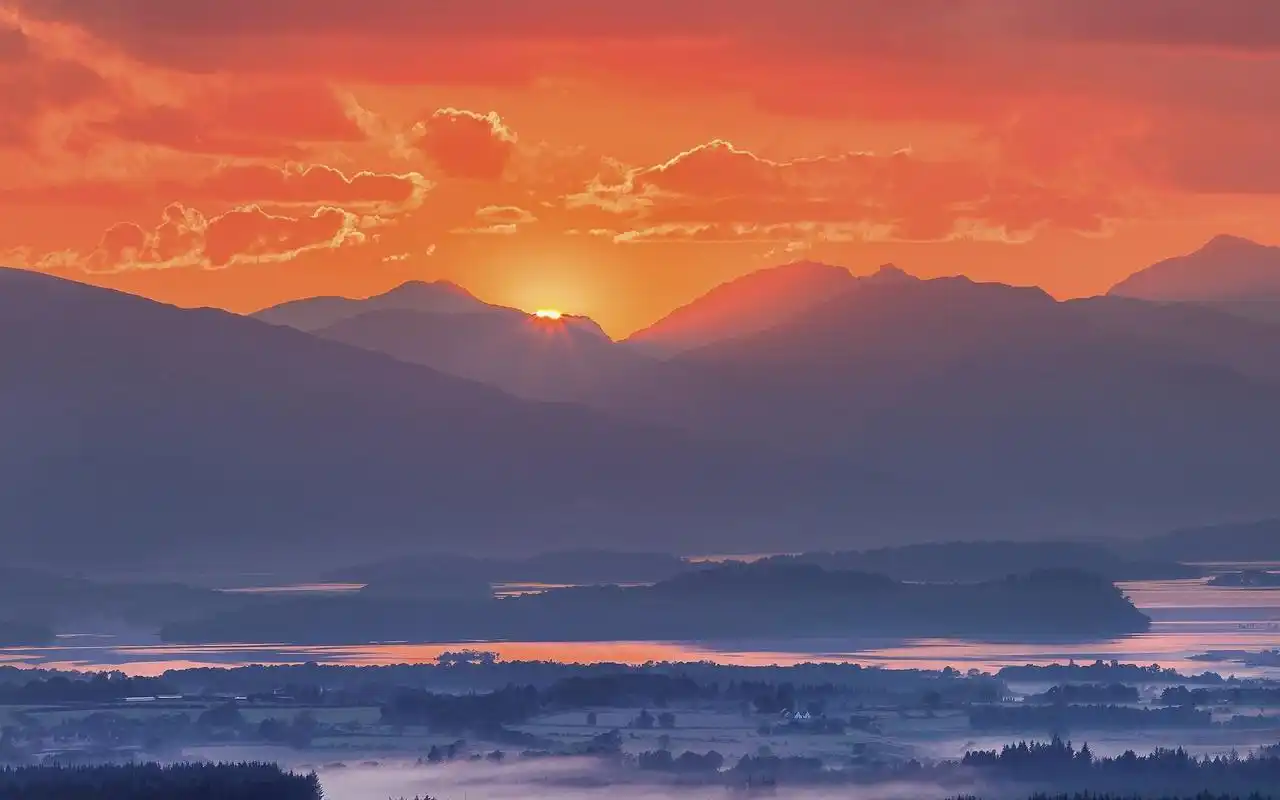 雄伟的大山风景桌面电脑壁纸,风景壁纸,唯美,风景,高清,自然,山川