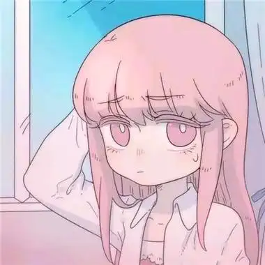 ins风可爱日系动漫女生头像图片 粉白温柔可爱的日系女头合集_女生