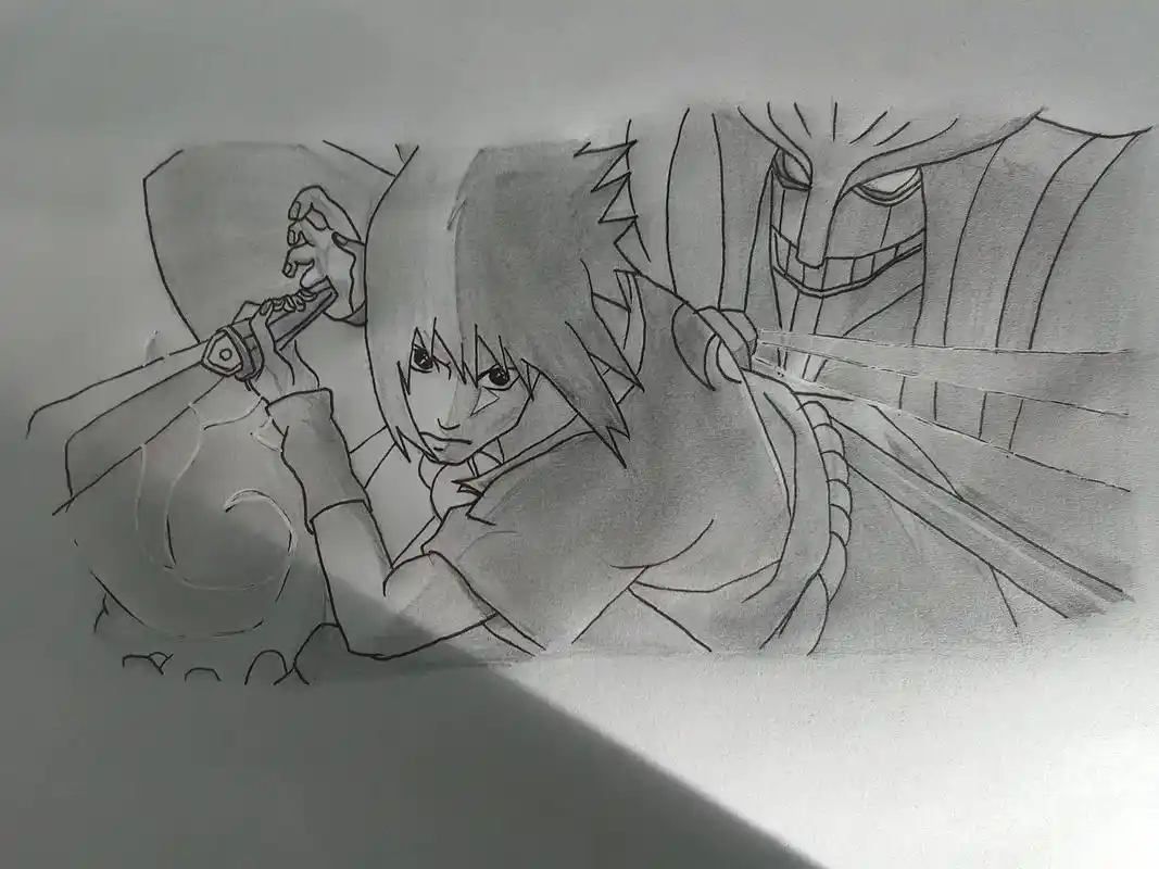 画渣日常 #佐助须佐能乎 - 抖音