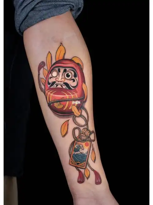 上海纹身  #纹身  #彩色纹身  #御守  #达摩  #达摩蛋