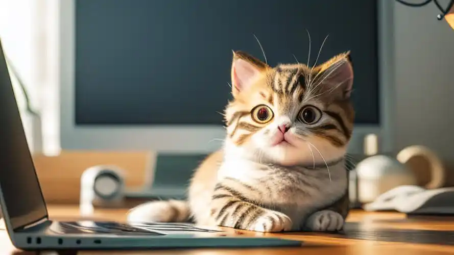 宠物桌面,可爱小猫陪伴的温馨时光🐱💕