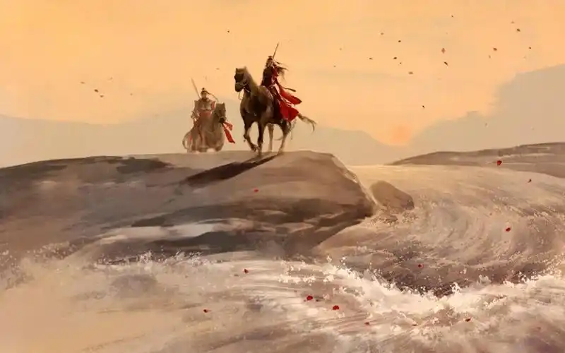 古风水墨精美插画电脑桌面壁纸高清大图预览1920x1200_风格壁纸下载