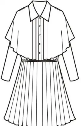 连衣裙简笔画图片大全连衣裙简笔画图片大全带颜色的