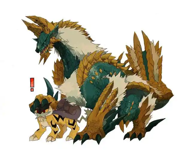 淘气鬼雷狼龙横图