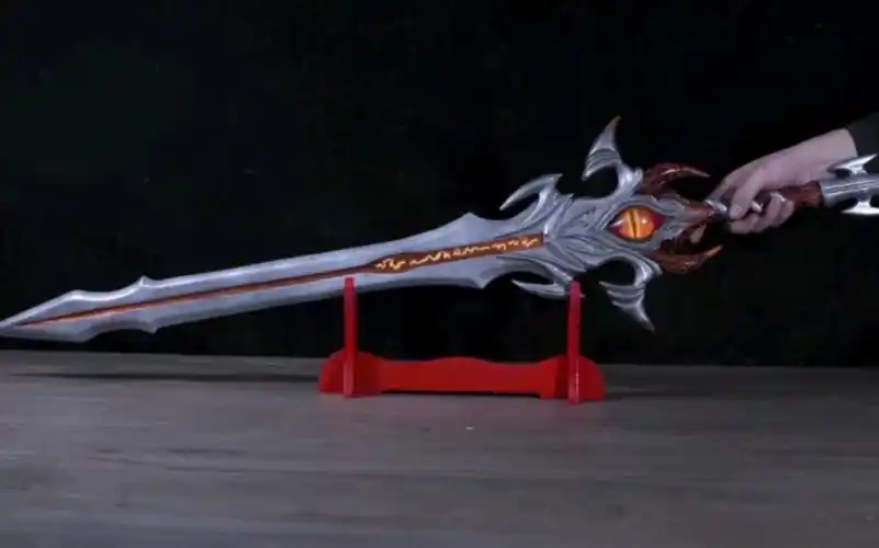 转发,手工达人神还原:修罗魔剑