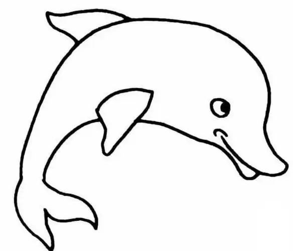 简单画水里的动物简笔画