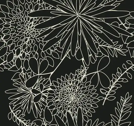 植物四方连续图案图片