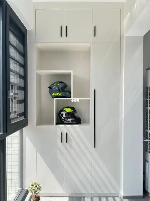 阳台收纳柜,小空间大利用