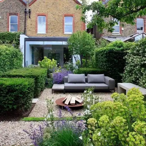 庭院景观设计参考原则——动感,年轻人都喜欢的现代欧式花园!