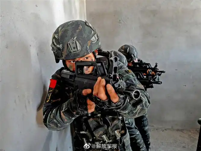 酷!直击武警特战队员实兵对抗演练