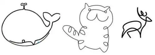 跪求线切割用的一笔画 ,最好是卡通人物,感谢各位