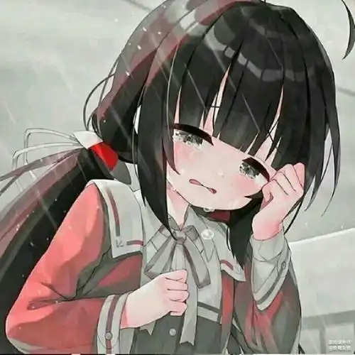 网易云伤感动漫头像