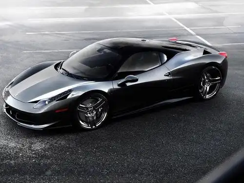 黑色系法拉利豪车,高清图片,汽车-回车图片