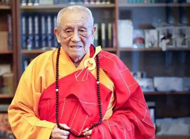 梦参长老:能皈依三宝,这都是多生的善根,都不是现前发愿所得的!