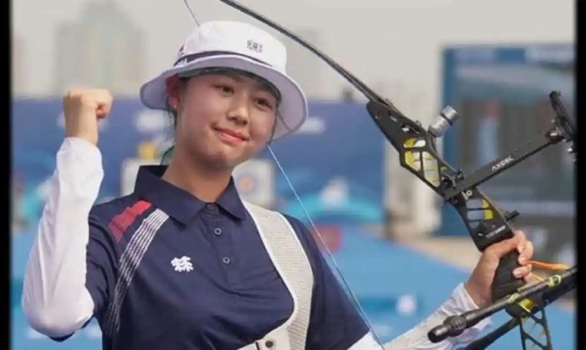 巴黎惊爆初项新纪录,韩国女神弓手夺冠瞬间全聚焦