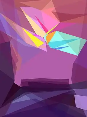 菱角渐变背景设计