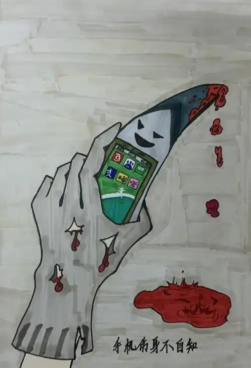 连江启明学校初二学生校园公益招贴设计展——传递正能量,我们来真的