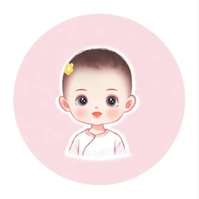 超可爱的手绘卡通萌娃头像宝宝头像 96超可爱的手绘卡通萌娃头像