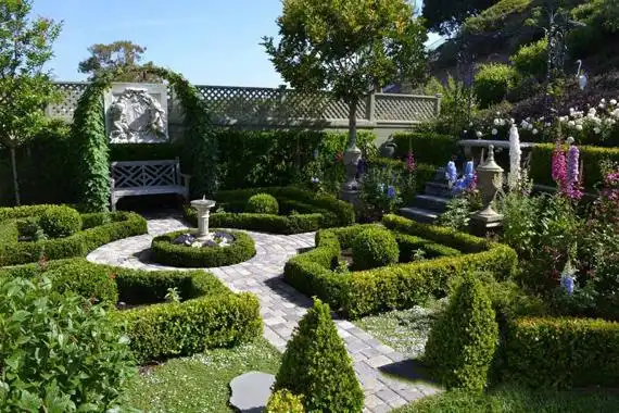 庭院欣赏:法式园林-园艺陈设-万菱购