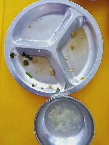 乐乐中午吃完饭的小盘子