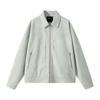 浅灰色预售2月18日发货s>szvb衣服男装轻熟风男装春季2023外套潮流仿