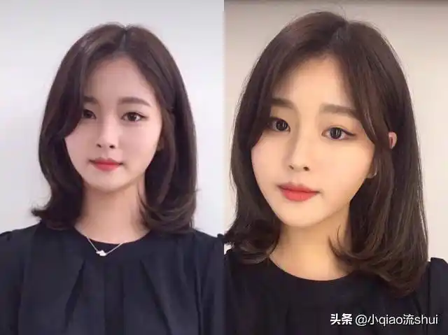 齐肩发型图片 圆脸_齐肩发型图片圆脸女-天晟网