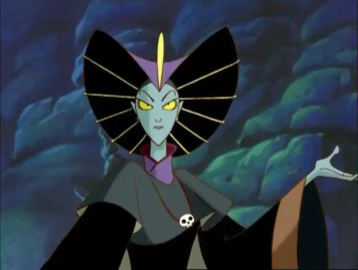 哪吒传奇中被观众遗忘的女性人物,图二童年女神,她被称"祸水"