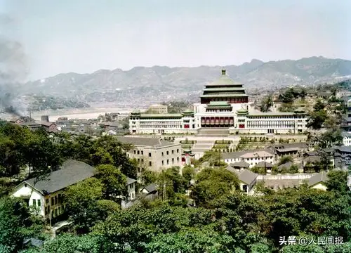 1960年的山城重庆,那时的城市人口只有220万