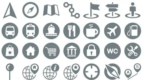 方向方位箭头指示ppt图标素材-ppt精选_文档下载